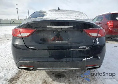 2015 Chrysler 200 C from USA, damaged, VIN 1C3CCCEG9FN512657